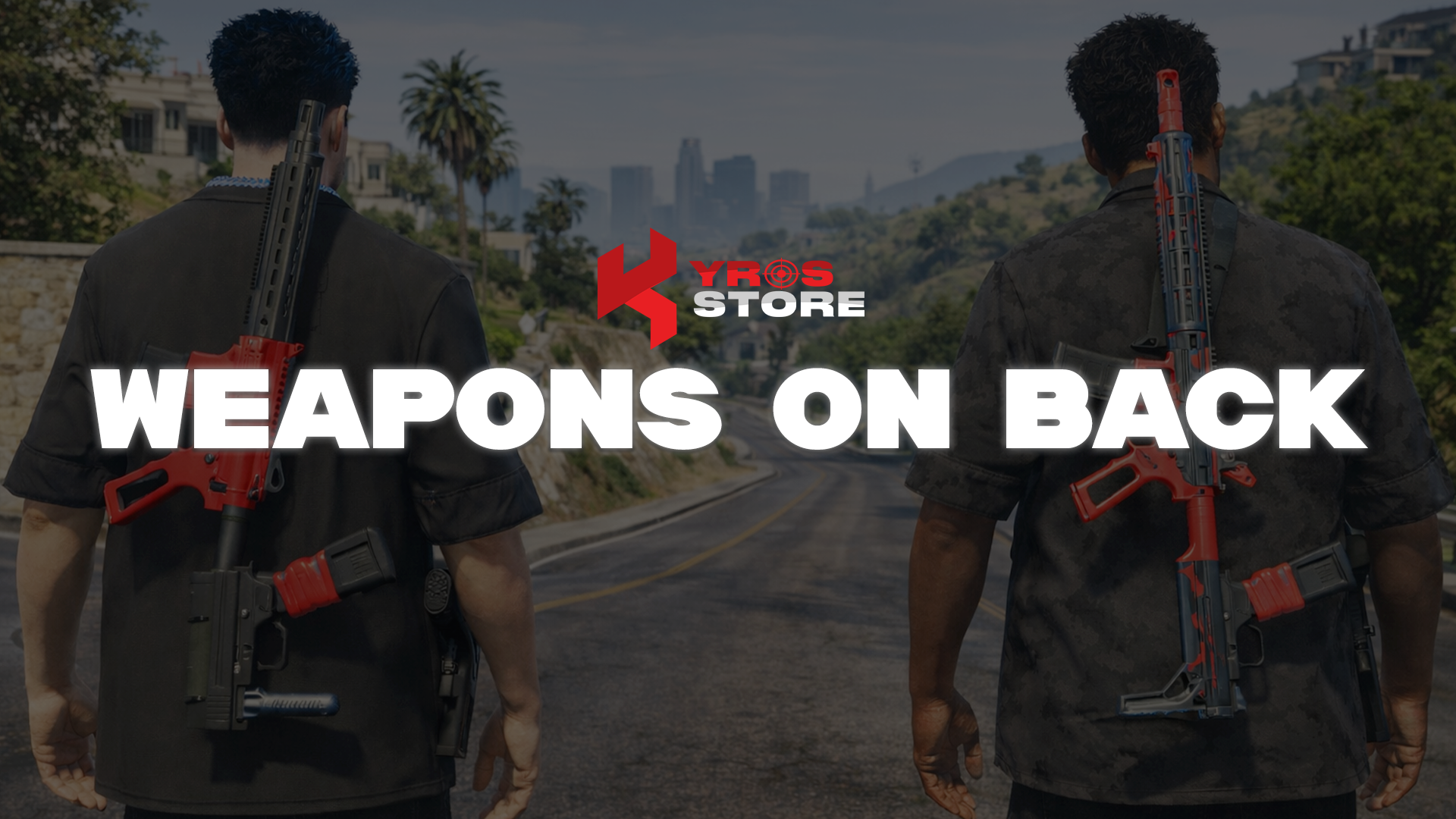 Weapons on Back preview